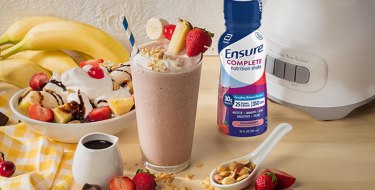 Ensure-complete-banana-split-smoothie-recipe