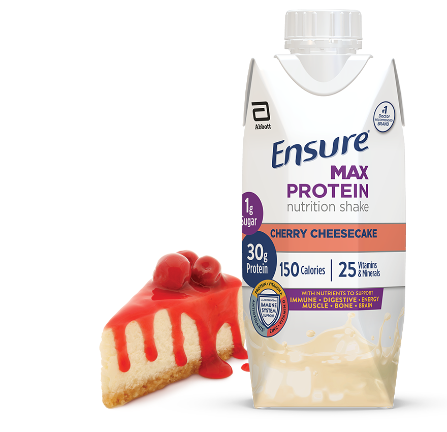 Ensure® Max Protein Nutrition Shake Cherry Cheesecake